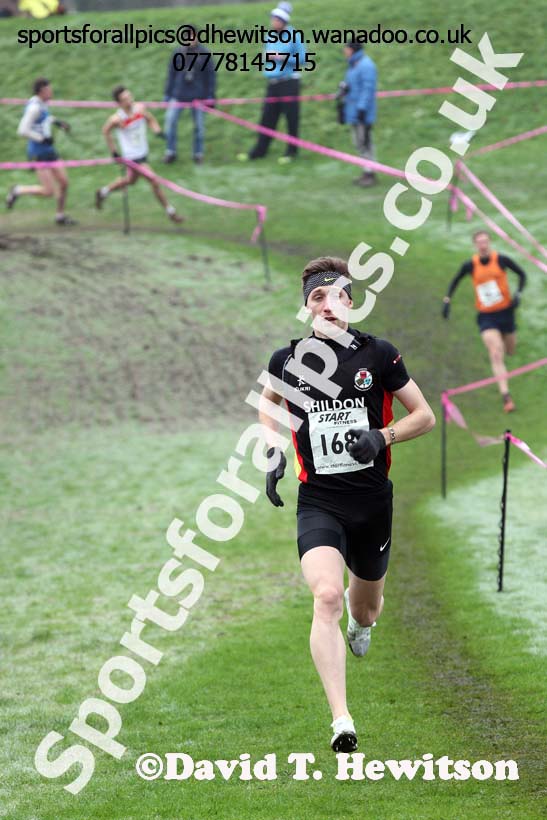 Senior men, Durham Cathedral Cross Country Relays. Photo: David T. Hewitson/Sports for All Pics